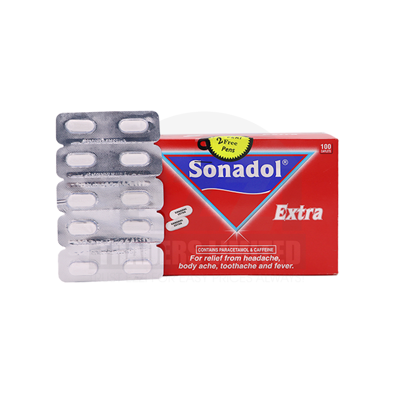 Sonadol Extra Tablets - 100's