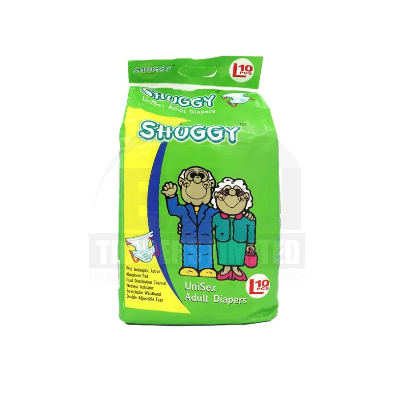 Shuggy Adult Diapers 10's - Large
