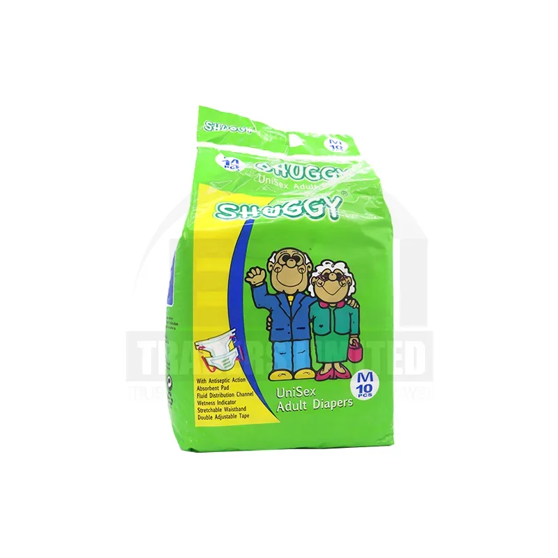 Shuggy Adult Diapers 10's - Medium