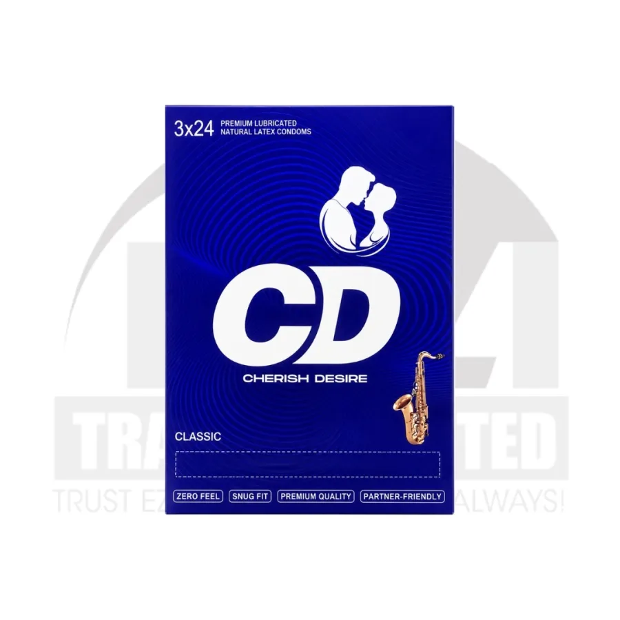 Cherish Desire Classic Condoms - 3 Pack
