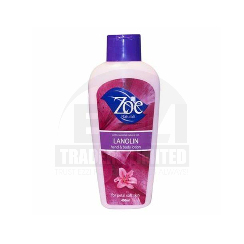 Zoe Lanolin Body Lotion - 400ml