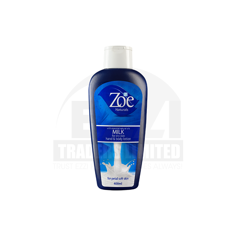 Zoe Milk Body Lotion for Dry Skin - 400ml