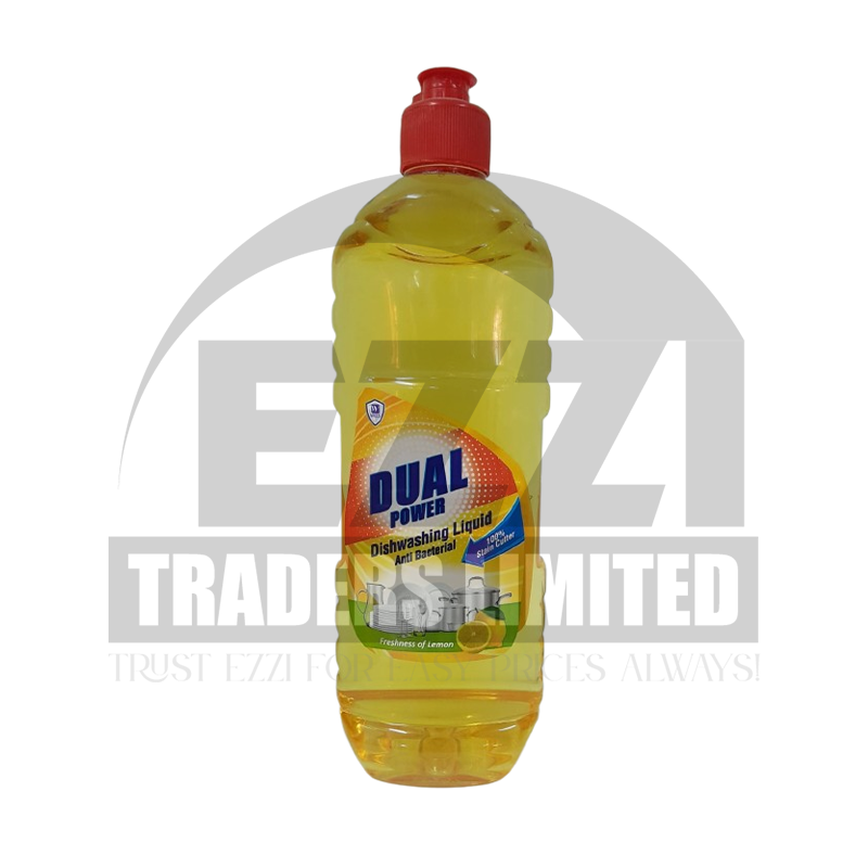 Dual Dishwashing Liquid - Lemon (500ml)