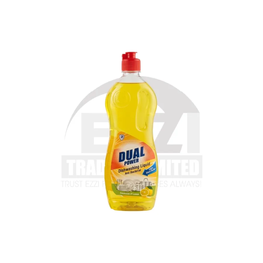 Dual Dishwashing Liquid - Lemon (500ml)