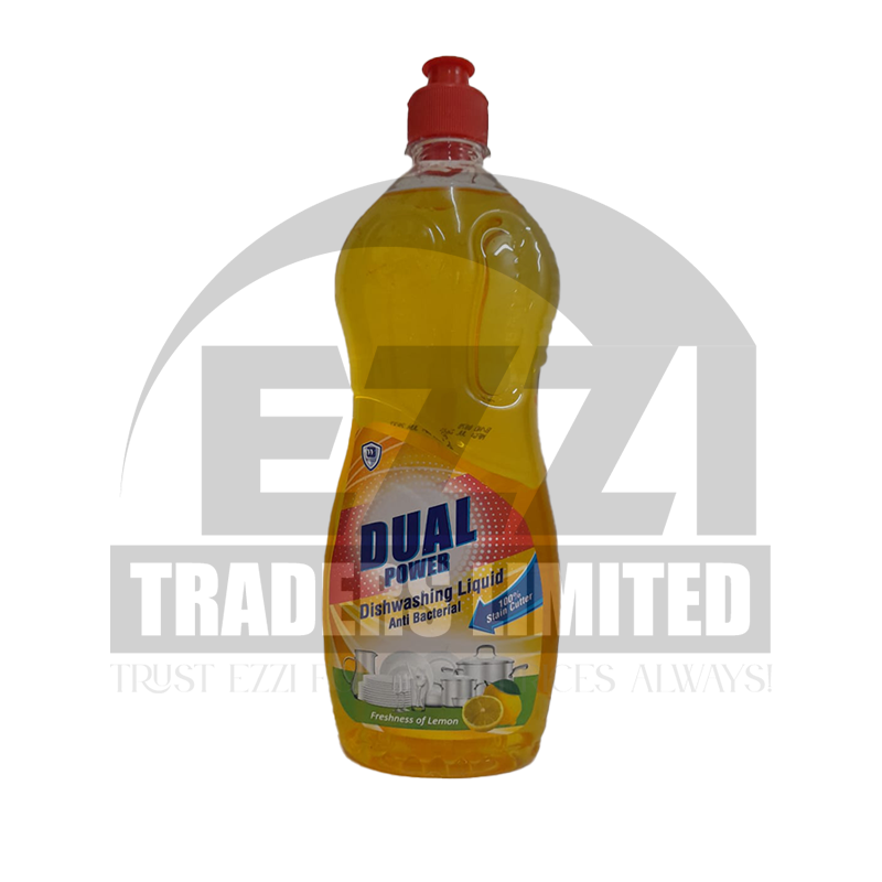 Dual Dishwashing Liquid - Lemon (700ml)