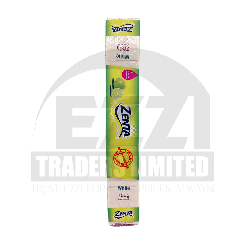 Zenta White Bar Soap - 700g