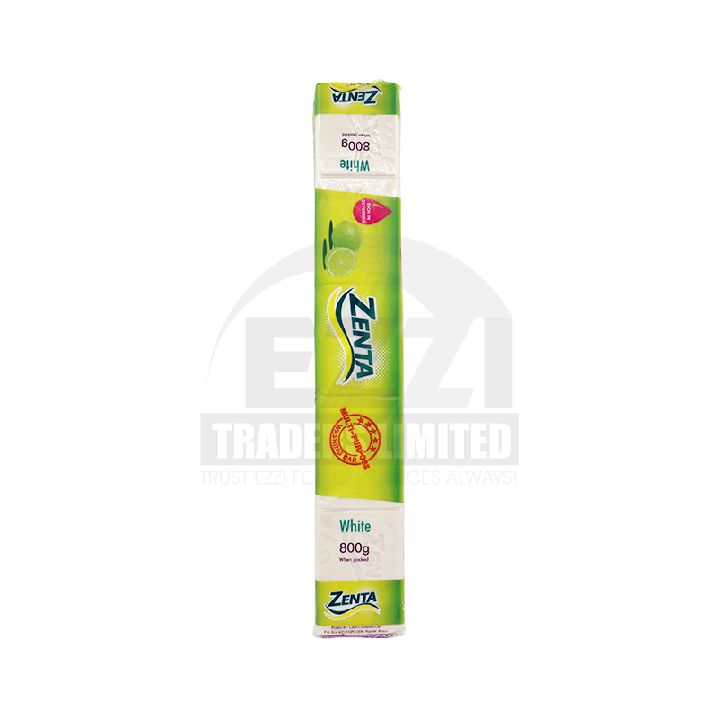 Zenta White Bar Soap - 800g