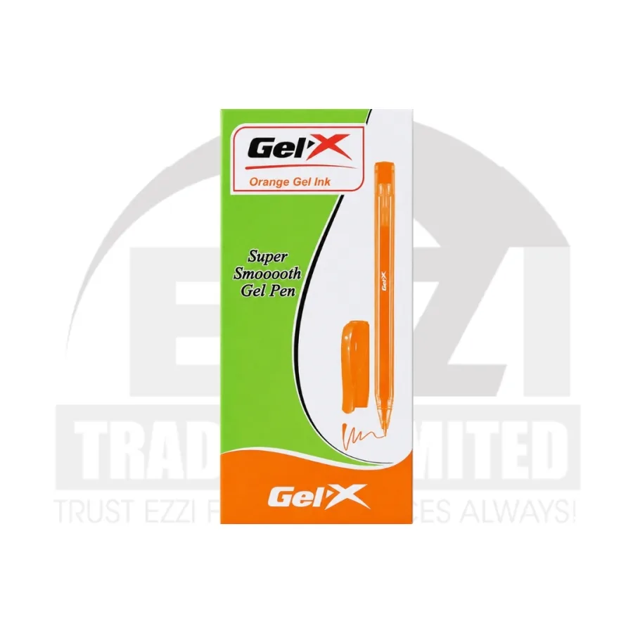 Gel-X Pen - Orange (Box of 12)