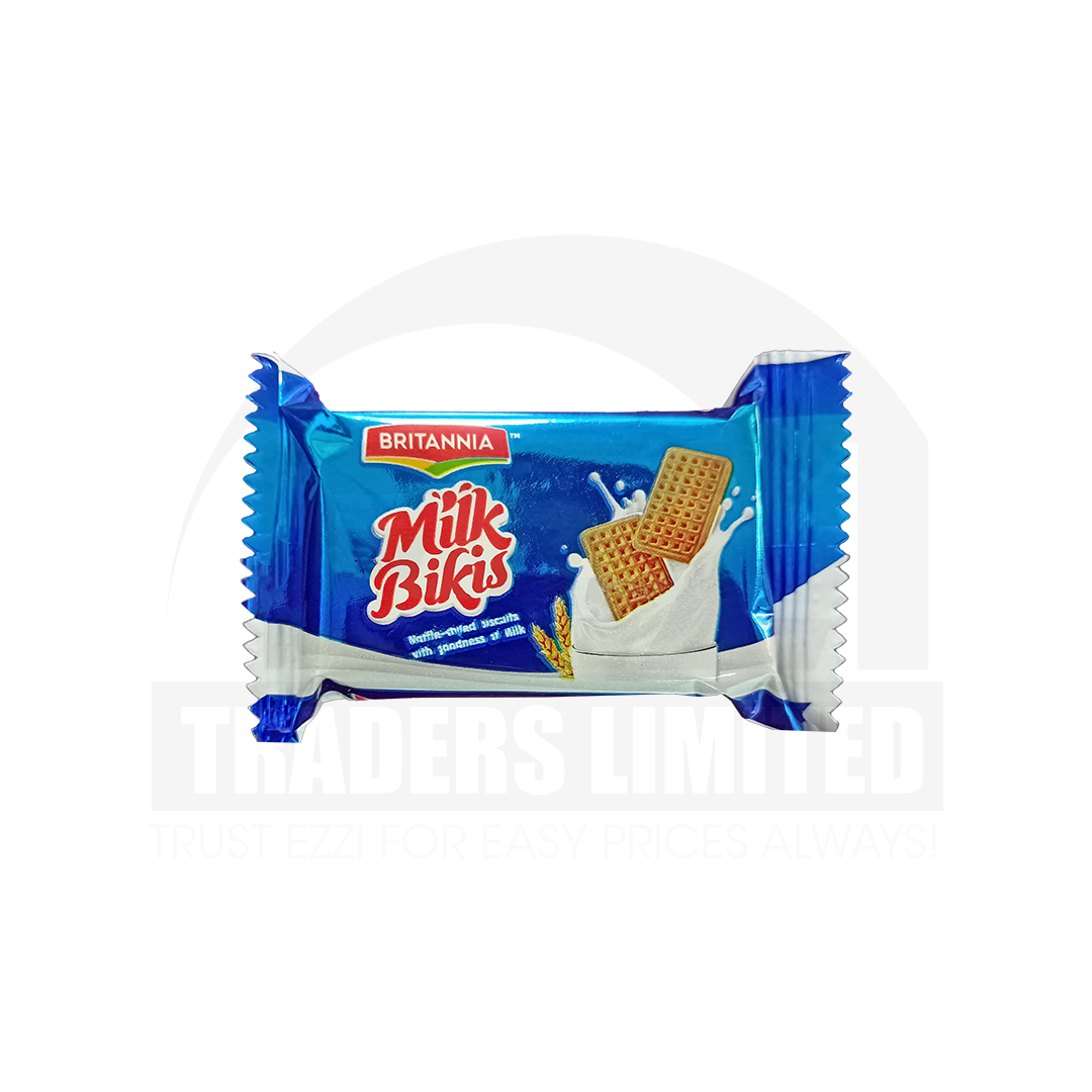 Britannia Milk Bikis Biscuits (Box of 36 x 4 Pcs)