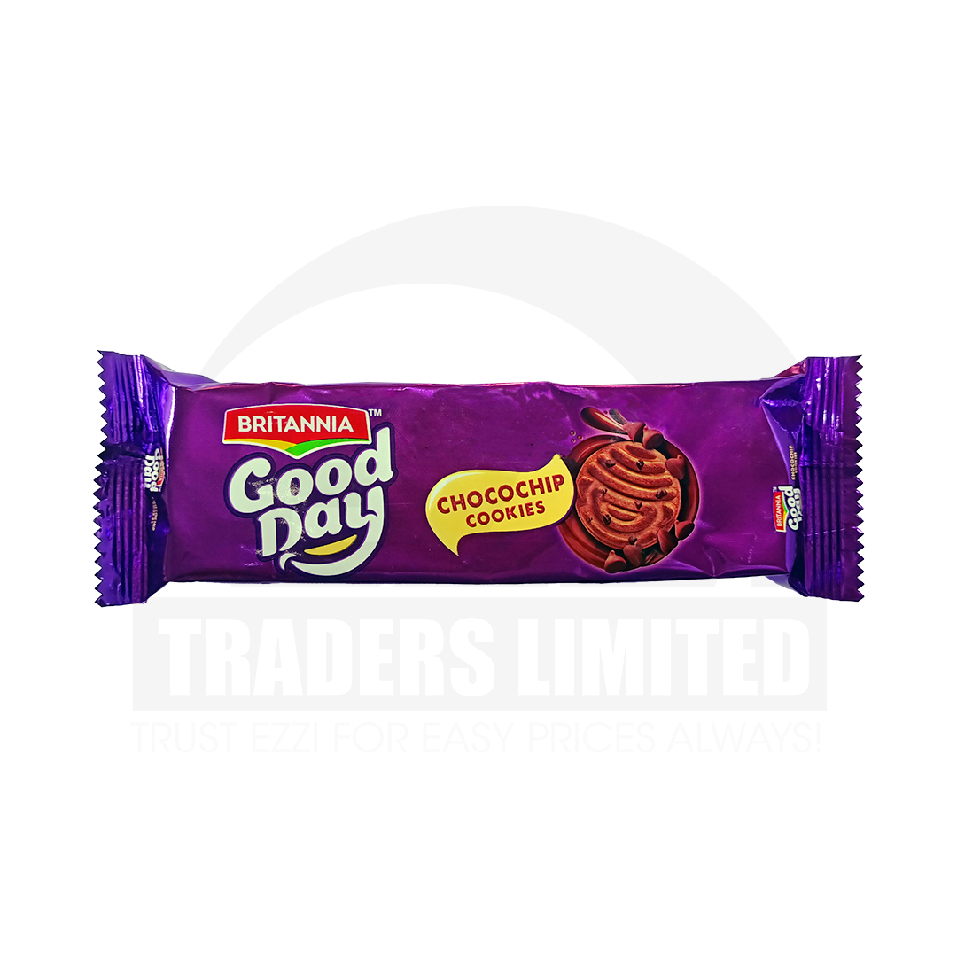 Britannia Goodday Choco Chip Biscuits (Box of 36 x 3 Pcs)