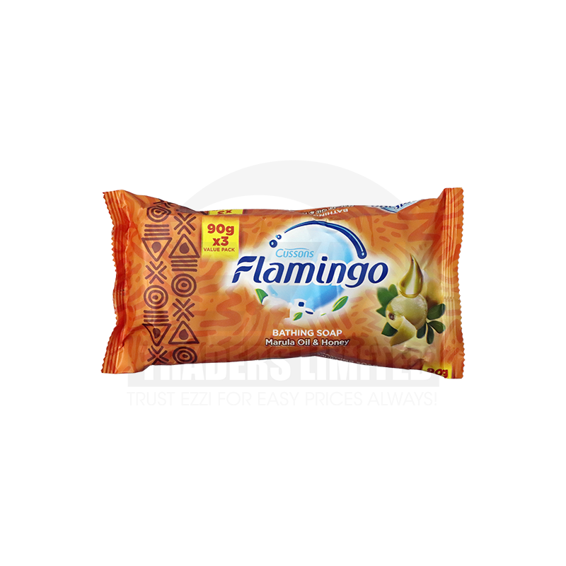 Flamingo Marula Soap - 90g (Pack of 3)