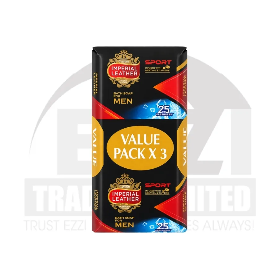 Imperial Sport Soap - 150g (Pack of 3)