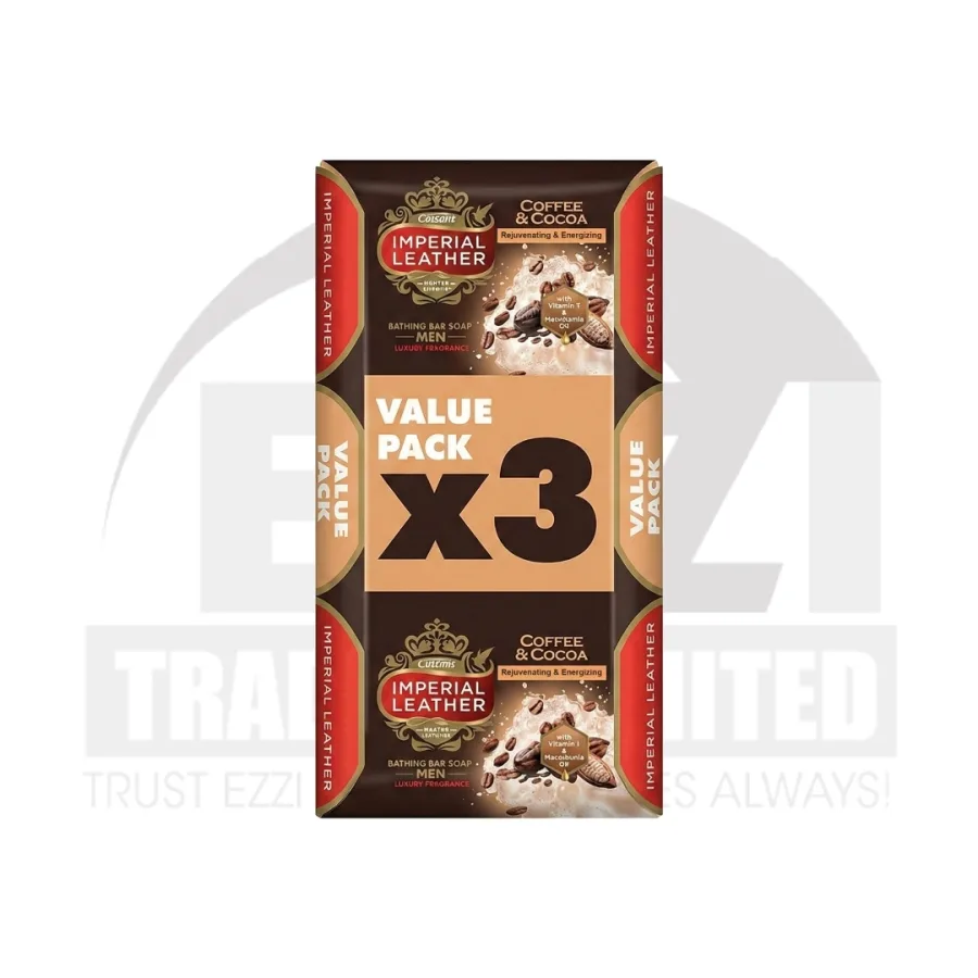 Imperial Coffee Cocoa Soap - 150g (Pack of 3)