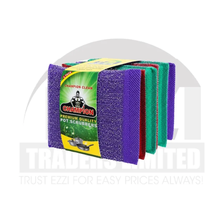 Champion Pot Scrubbers (Pack of 6)