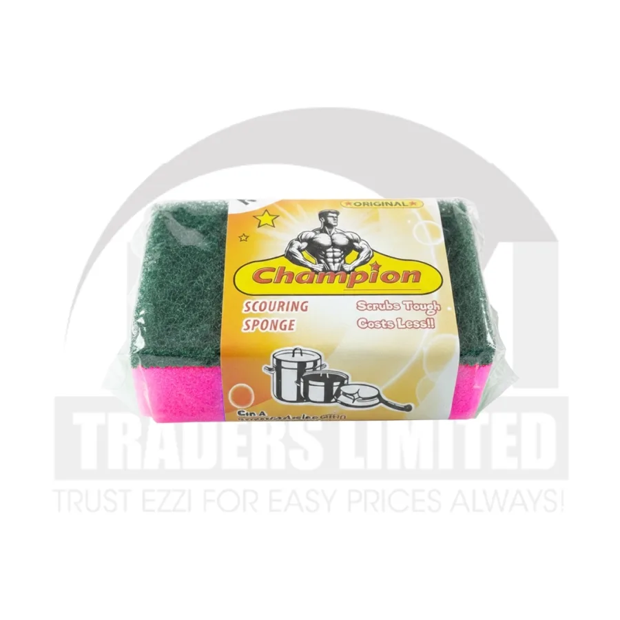 Champion Scouring Sponge - 1 Pc