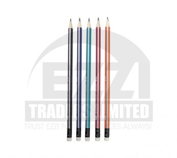 M&G HB Tri Pencil With Eraser – 12PCS