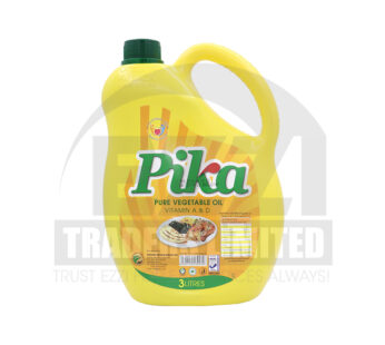 PIKA VEGETABLE OIL – 6 CANS OF 3LTR