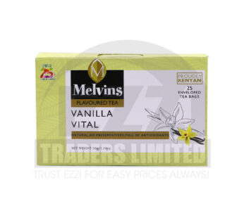 Melvins Vanilla – 25 Tea Bags