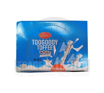 TOOGOODY WHITE TOFFEE – 50 PCS