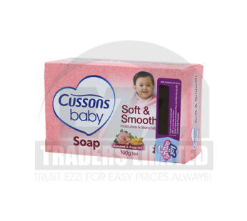 CUSSONS BABY SOFT & SMOOTH SOAP 100G -3BARS