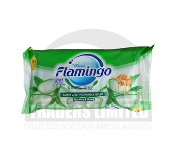 FLAMINGO SOAP ALOE VERA (3BARS) 90G – 3PCS