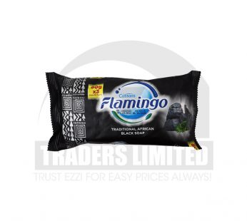 FLAMINGO SOAP BLACK (3BARS) 90G – 3PCS