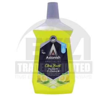 Astonish Specialist Floor Cleaner – Citrus Burst – 1LTR