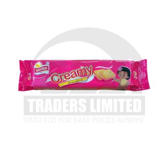 CREAMY STRAWBERRY BISCUITS 100G – 24 PCS